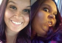 Mädchen teilen ihre hässlichen Selfies